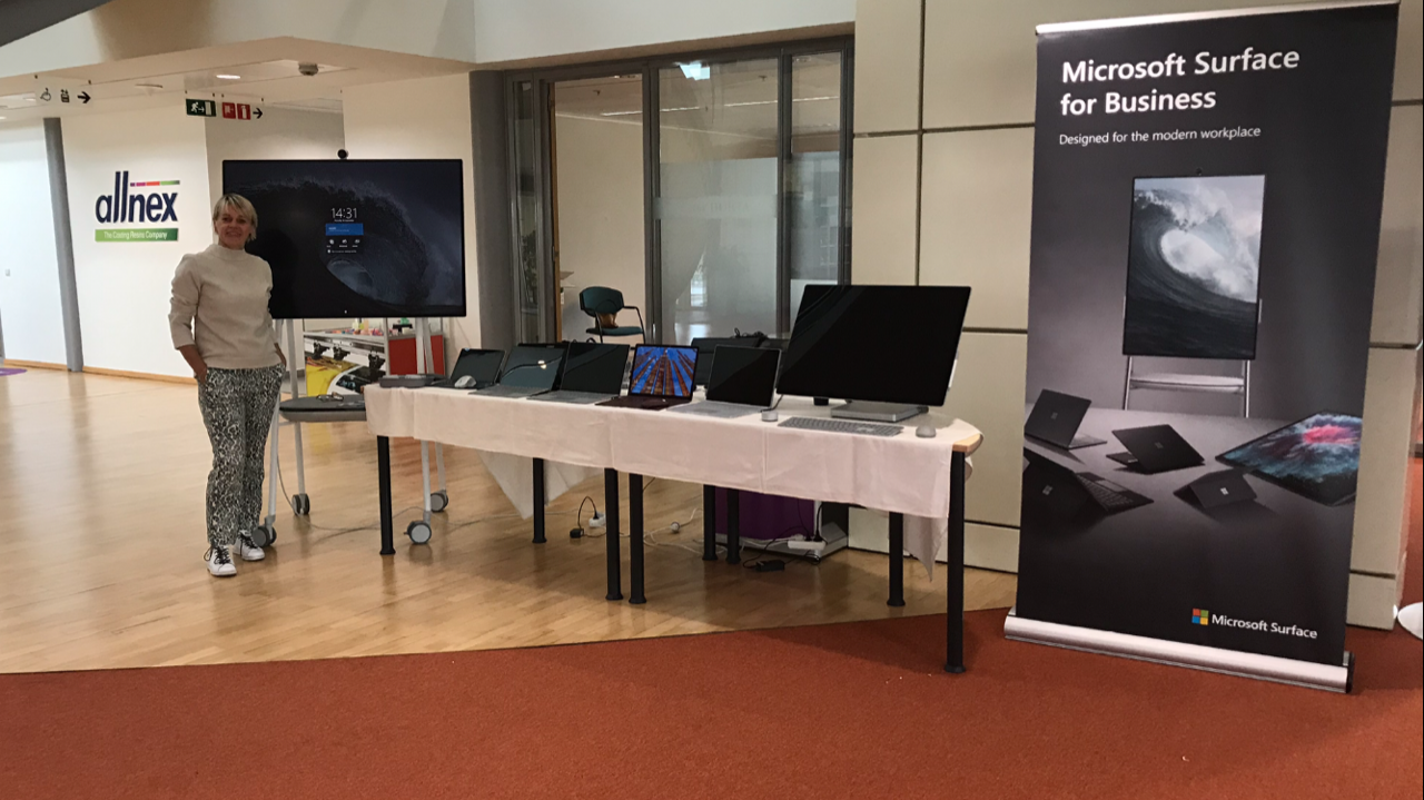 Microsoft Surface display